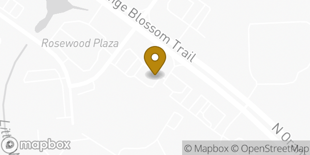 Map showing the location of Dunkin' in Orlando, FL 32810