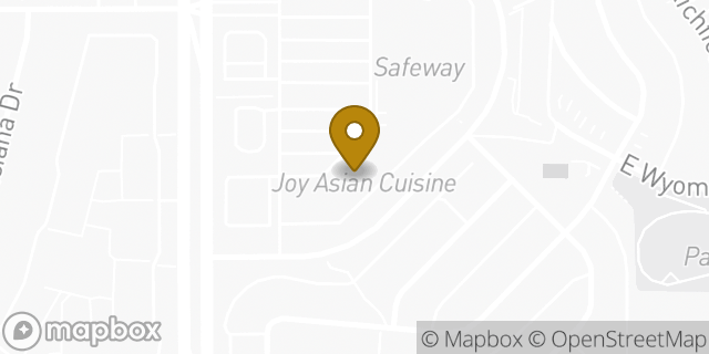 Map showing the location of The UPS Store in Aurora, CO 80017