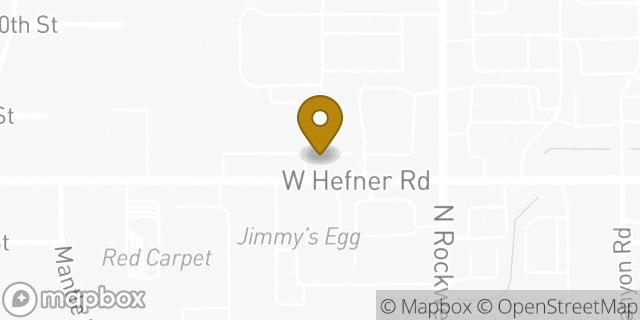Map showing the location of Subway in Oklahoma City, OK 73162