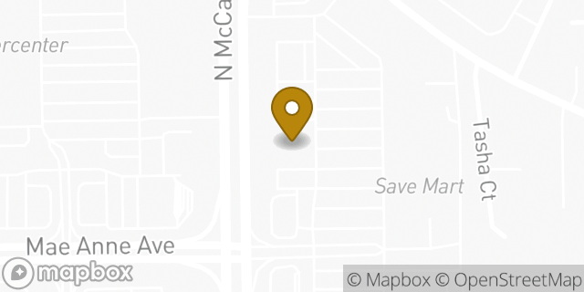 Map showing the location of AutoZone in Reno, NV 89503