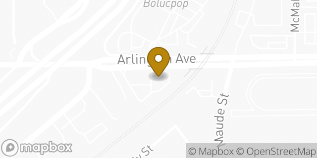 Map showing the location of Starbucks in Riverside, CA 92506