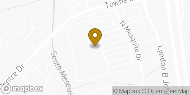 Map showing the location of The Home Depot in Mesquite, TX 75150