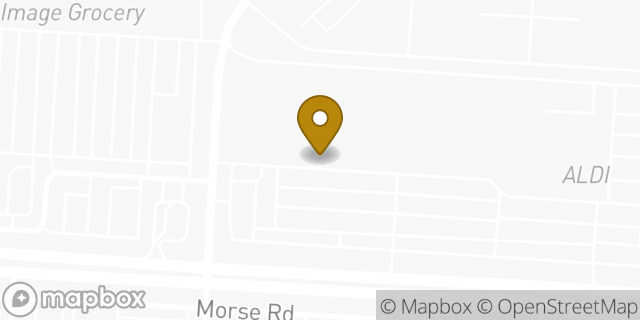 Map showing the location of Amazon Locker - Countdown in Columbus, OH 43229
