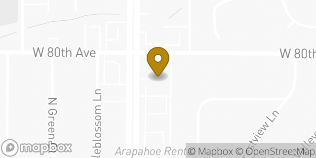 Map showing the location of Amazon Locker - Valentina in Westminster, CO 80030