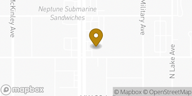 Map showing the location of Amazon Locker - Crespina in Oklahoma City, OK 73118