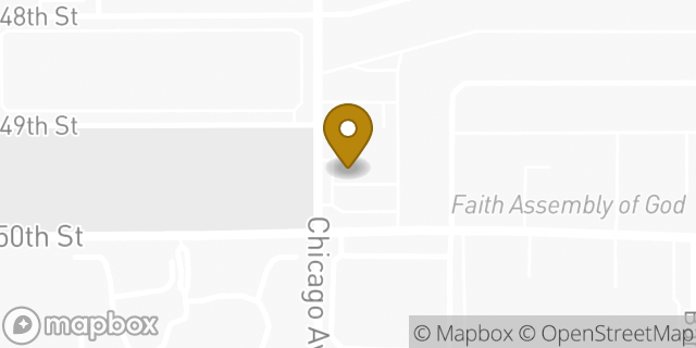 Map showing the location of Amazon Locker - Cassock in Lubbock, TX 79414