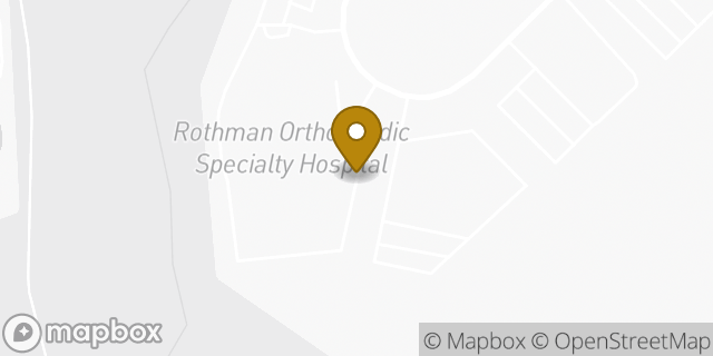 Map showing the location of Jefferson Radiation Oncology Associates in Bensalem, PA 19020