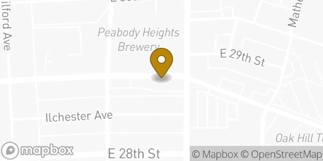 Map showing the location of McDonald's in Baltimore, MD 21218