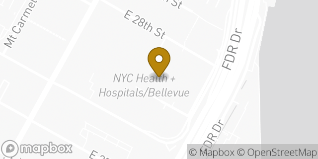 Map showing the location of Panera Bread in New York, NY 10016