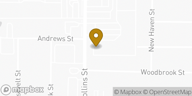 Map showing the location of Buffalo Wild Wings in Arlington, TX 76011