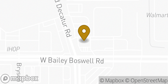 Map showing the location of Amazon Locker - Ironclad in Saginaw, TX 76179