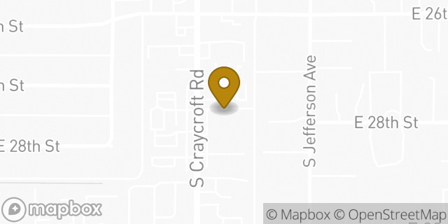 Map showing the location of Enterprise in Tucson, AZ 85711
