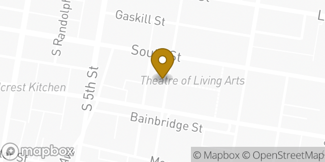 Map showing the location of The UPS Store in Philadelphia, PA 19147