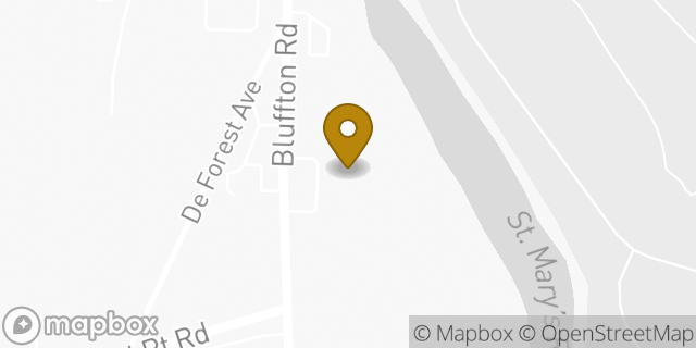 Map showing the location of Amazon Locker - Scripture in Fort Wayne, IN 46809