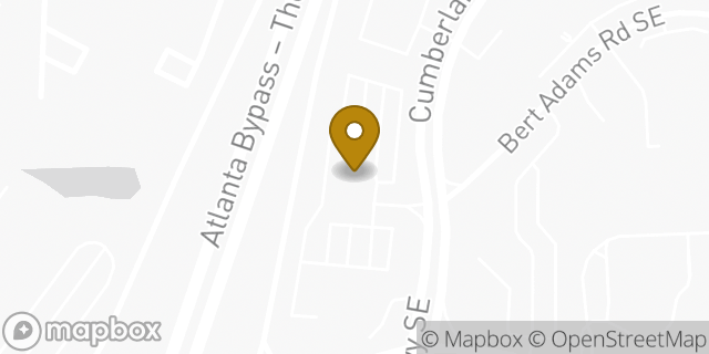 Map showing the location of Kaiser Permanente in Atlanta, GA 30339