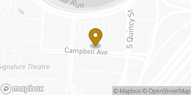 Map showing the location of Enterprise Rent-A-Car in Arlington, VA 22206