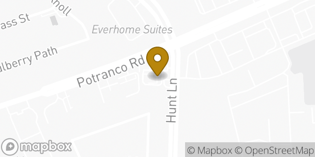 Map showing the location of Amazon Locker - Beret in San Antonio, TX 78251