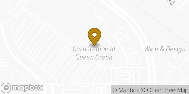 Map showing the location of Staples in Queen Creek, AZ 85142