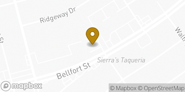 Map showing the location of Amazon Locker - Ynyr in Houston, TX 77087