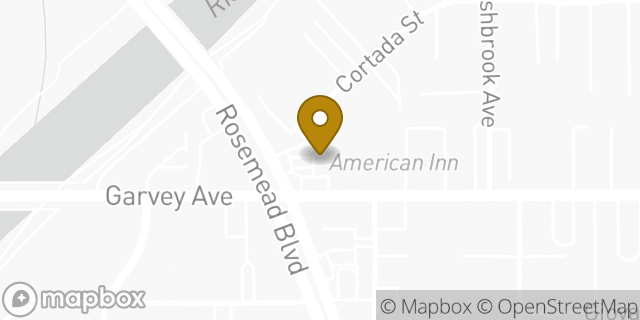 Map showing the location of Amazon Locker - Baboquivari in South El Monte, CA 91733