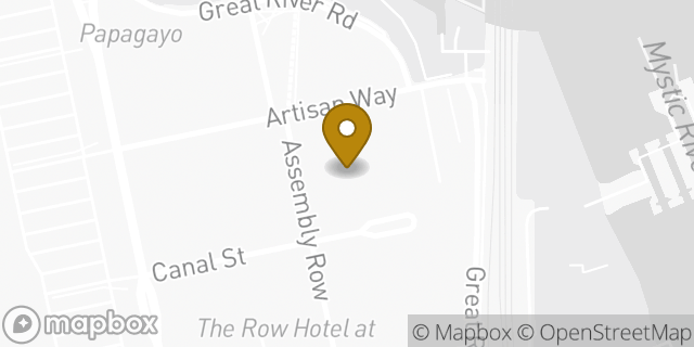 Map showing the location of Sunglass Hut in Somerville, MA 02145