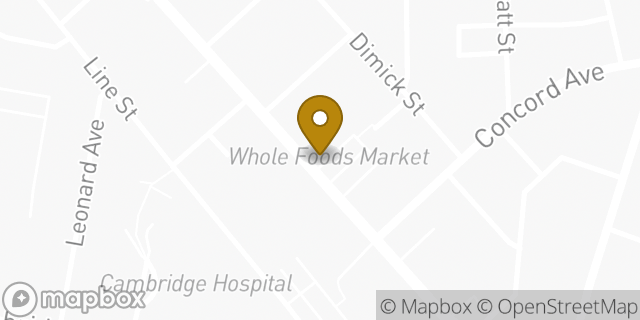 Map showing the location of Amazon Locker - Contact in Somerville, MA 02143