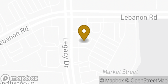 Map showing the location of McDonald's in Frisco, TX 75034