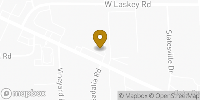 Map showing the location of Subway in Toledo, OH 43623