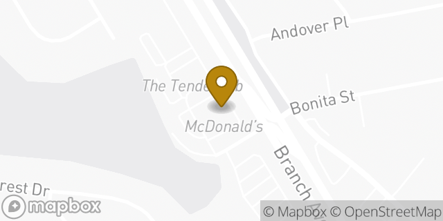 Map showing the location of McDonald's in Temple Hills, MD 20748