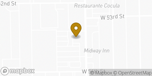 Map showing the location of Chipotle Mexican Grill in Chicago, IL 60632