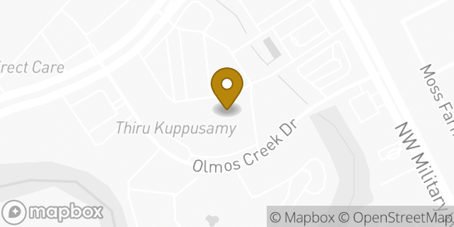 Map showing the location of Planet Fitness in San Antonio, TX 78230