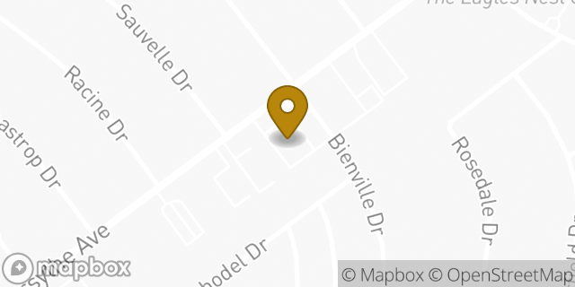 Map showing the location of Community Pharmacy in Monroe, LA 71201