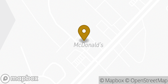 Map showing the location of McDonald's in Jackson, MS 39209