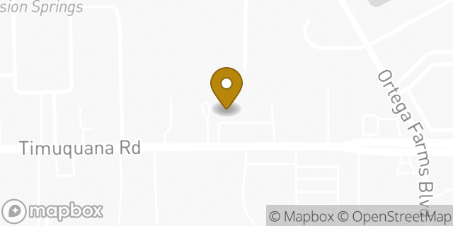 Map showing the location of Penske Truck Rental in Jacksonville, FL 32210