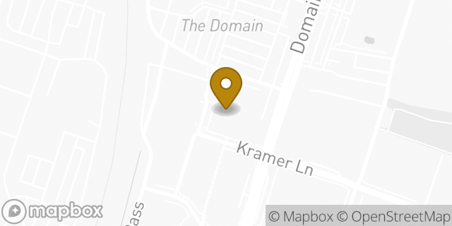 Map showing the location of Dick's Sporting Goods in Austin, TX 78758