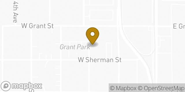Map showing the location of American Legion Post 41 in Phoenix, AZ 85003