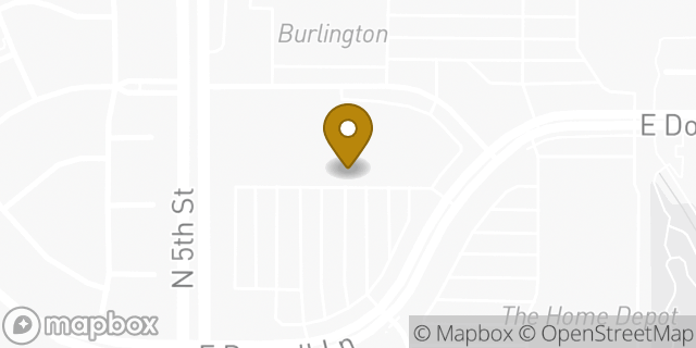 Map showing the location of Amazon Locker - Gokmen in North Las Vegas, NV 89084