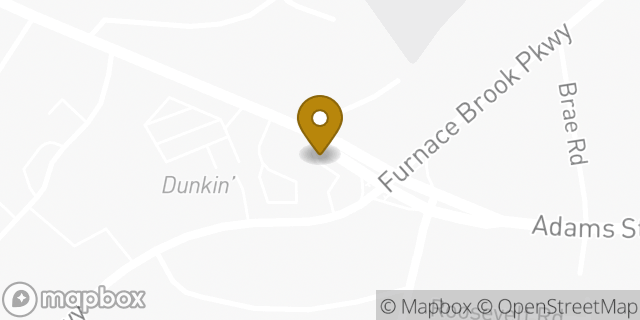 Map showing the location of Enterprise Rent-A-Car in Quincy, MA 02169