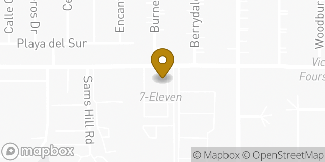 Map showing the location of 7-Eleven in El Cajon, CA 92021