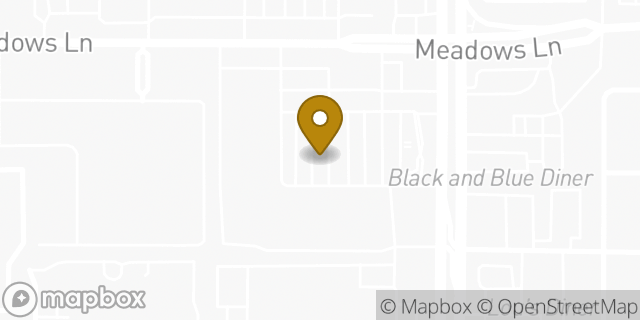 Map showing the location of Decatur in Las Vegas, NV 89107