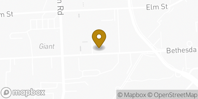 Map showing the location of Kendra Scott in Bethesda, MD 20814