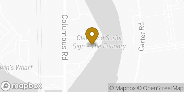 Map showing the location of CrossFit Big House in Cleveland, OH