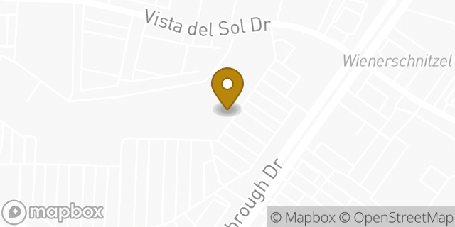 Map showing the location of Subway in El Paso, TX 79925