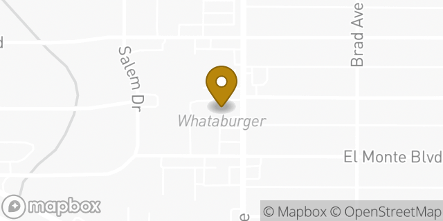 Map showing the location of Whataburger in San Antonio, TX 78201