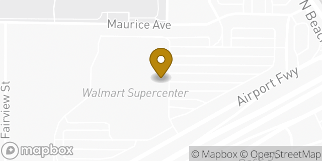 Map showing the location of Subway in Fort Worth, TX 76111