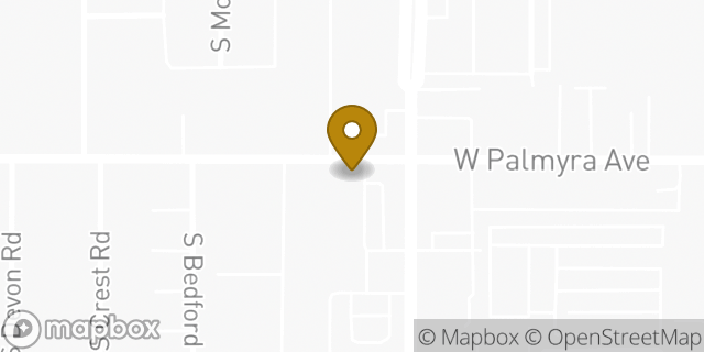 Map showing the location of Papa Johns in Orange, CA 92868
