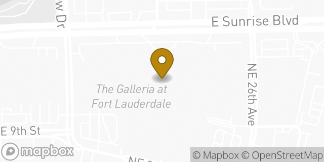 Map showing the location of Amazon Locker - Union in Fort Lauderdale, FL 33304