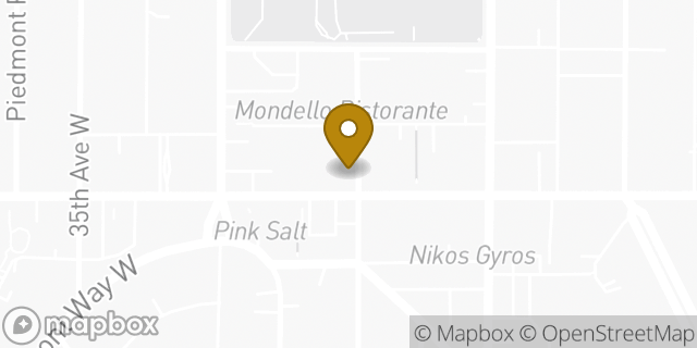 Map showing the location of Starbucks in Seattle, WA 98199