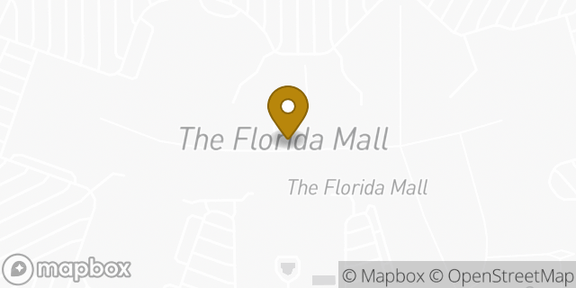Map showing the location of Sunglass Hut in Orlando, FL 32809
