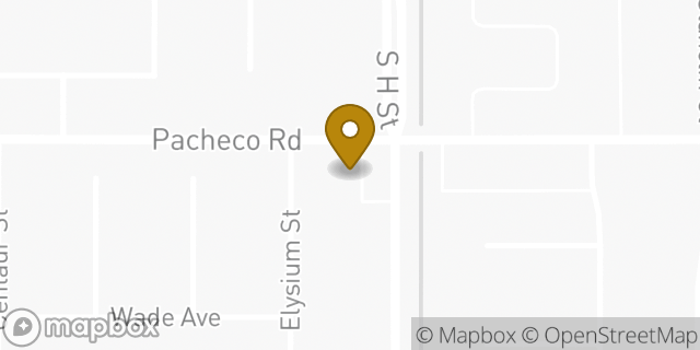 Map showing the location of 7-Eleven in Bakersfield, CA 93304